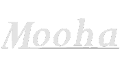 Logotipo Mooha en gris