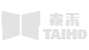 Logotipo Taiho en gris